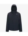 K-way Jacko Twill Marmotta Jacket In Blu