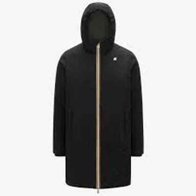 K-way Jacob St Warm Double Jacket In Black