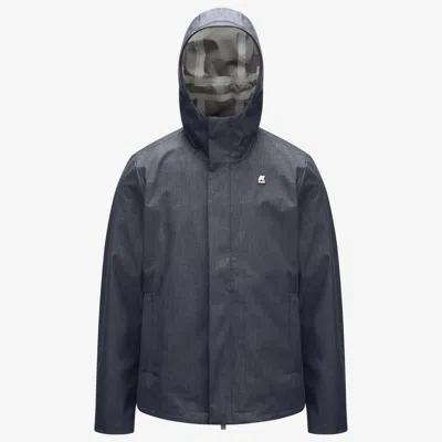 K-way Jacquel Denim 3l In Blue