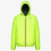 K-way Le Vrai 3.0 Claude Jacket In Yellow Soleil