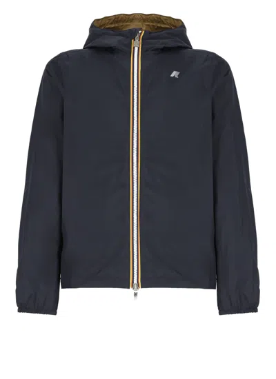 K-way Jake Eco Plus Double Jacket In Blue