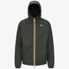 K-way Jack Stretch Logo Jacket Blazer In Green