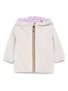 K-way Jake Rain Jacket In Neutrals