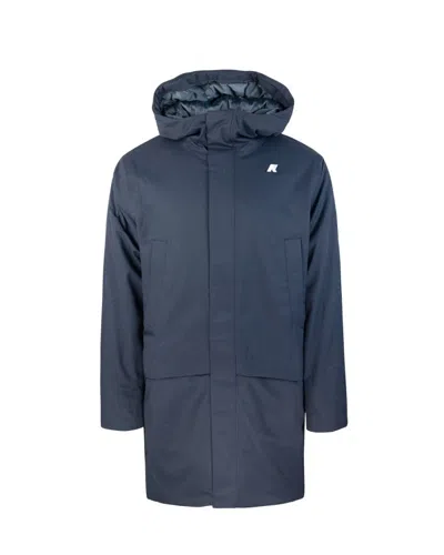 K-WAY JARNO TWILL MARMOT BLUE JACKET