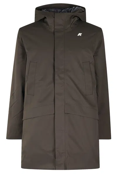 K-way Jarno Twill Marmotta In Brown