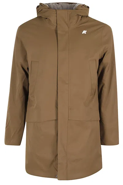 K-way Jarno Twill Marmotta In Brown