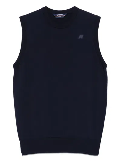 K-way Jeano Vest In Blue