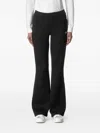 K-way Jenny Logo-patch Trousers In Black