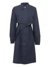 K-way Jesel Tech Wool Blend In Blue