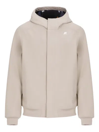 K-way Joachim Hooded Jacket In Nude
