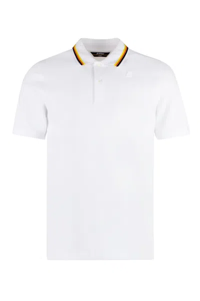 K-WAY JUD COTTON-PIQUÉ POLO SHIRT