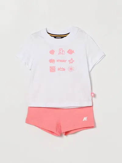 K-way Babies' Jumpsuit Kids  In White