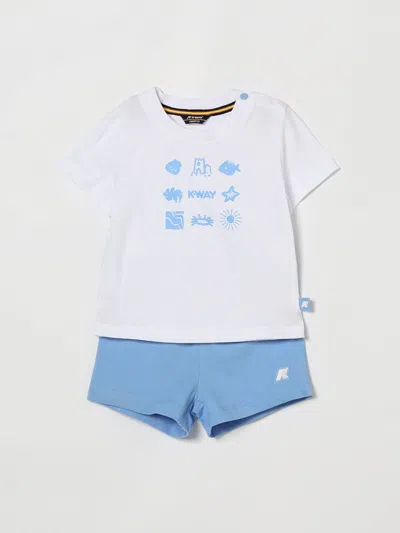 K-way Babies' Jumpsuit Kids  In White