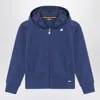 K-way K Way Haycel Blue Hoodie In Blue