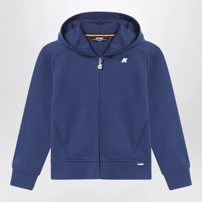 K-WAY K WAY HAYCEL BLUE HOODIE