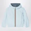K-way K Way Reversible Jack Jacket Blue/green In Light Blue