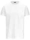 K-way Odom Letitrain Cotton Crew-neck T-shirt In White