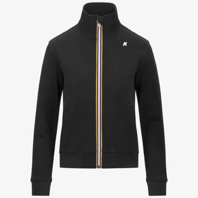 K-way Katy Fleece Peach In Black