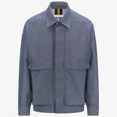 K-way Kayel Chambray 3l In Blue