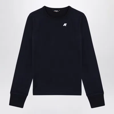 K-way K Way Blue Cotton Elmer T Shirt