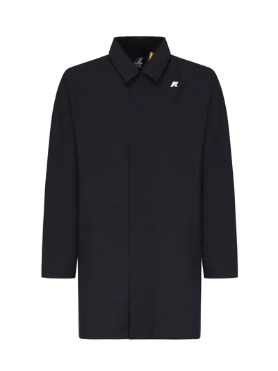 K-way Kenley Stretch 2l Waterproof Jacket In Blue