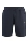 K-way Theotime Light Spacer Bermuda Shorts In Blue