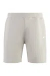 K-way Keny Cotton Bermuda Shorts In White
