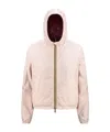 K-way Pink Laurette Plus Reversible Jacket In Pink
