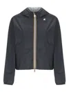 K-way Lily Plus.2 Double Jacket In Blue