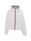 K-way Laurette Plus 2 Hooded Jacket In White
