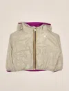 K-way Laurette Plus Double Jacket In Neutral