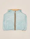 K-way Laurette Plus Double Jacket In Blue