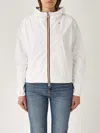 K-way Laurette Plus.2 Double Short Down Jacket In White