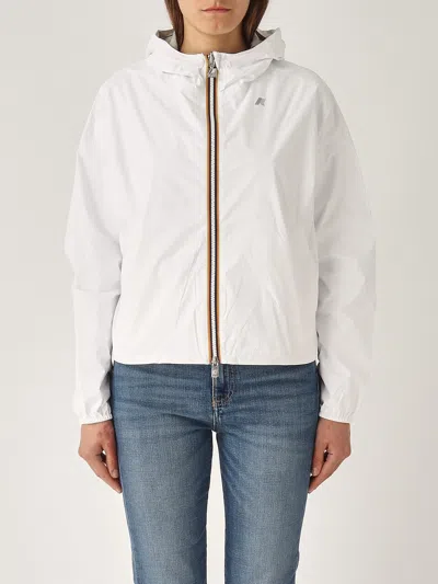 K-way Laurette Plus.2 Double Jacket In White