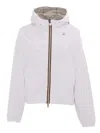 K-way Laurette Plus.2 Double Short Down Jacket In White