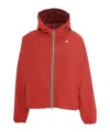 K-way Laurette Plus.2 Reversible Jacket In Red