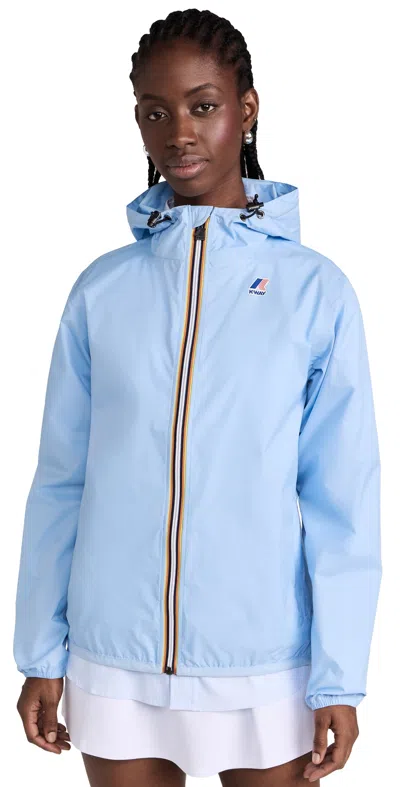K-way Le Vrai 3.0 Claude Jacket Azure Lt Marine In Baby Blue