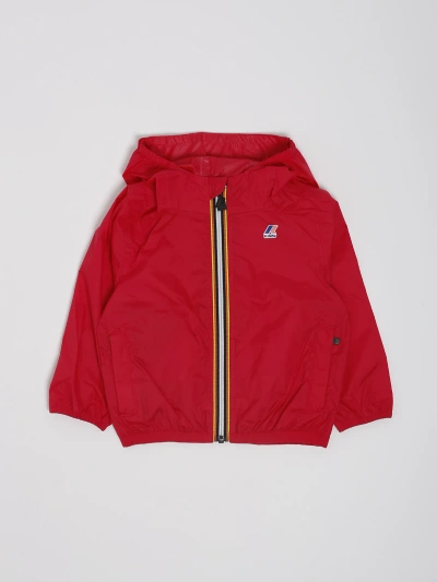 K-way Kids' Le Vrai 3.0 Claude Jacket In Mirtillo Rosso