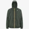 K-way Le Vrai 3.0 Claude In Green Blackish
