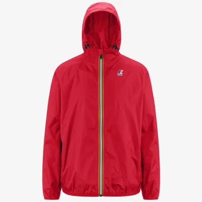 K-way Le Vrai 4.0 Claude Warm Water Repellent Jacket In Red
