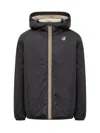 K-way Veste Coupe-vent Le Vrai 3.0 Claude En Nylon In Black