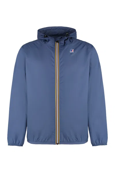K-WAY K-WAY LE VRAI 3.0 CLAUDE HOODED NYLON JACKET