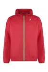 K-way Le Vrai 4.0 Claude Warm Water Repellent Jacket In Red