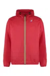 K-way Le Vrai 4.0 Claude Warm Water Repellent Jacket In Red
