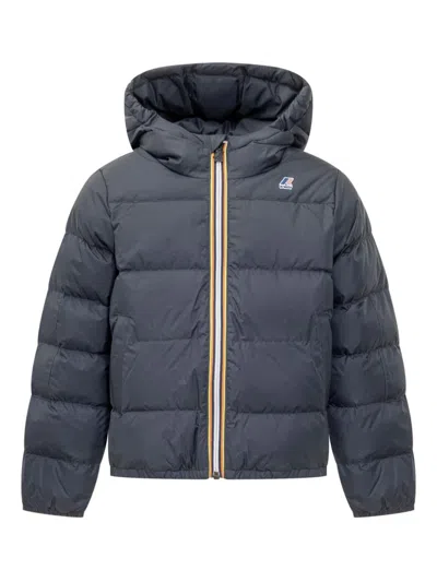 K-way Kids' Le Vrai 3.0 Claude Jacket In Blue