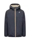 K-way Le Vrai 3.0 Claude Jacket In Blue