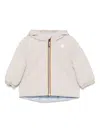 K-way Le Vrai 3.0 Claude Jacket In Neutrals