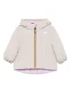 K-way Le Vrai 3.0 Claude Jacket In Neutrals