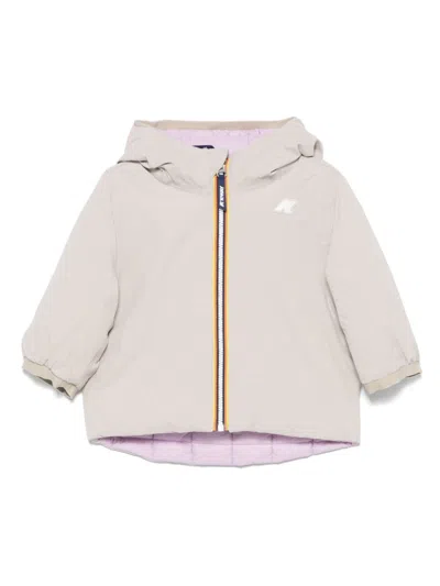 K-way Babies' Le Vrai 3.0 Claude Jacket In Neutrals