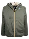 K-way Imperméable Le Vrai 3.0 Claude In Green